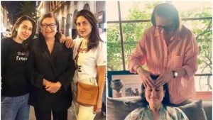 Soon-to-be-mom Kareena Kapoor enjoys mother Babita’s ‘haath ka maalish’, see pic