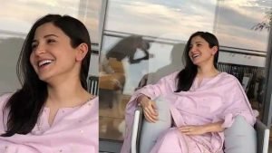 Anushka Sharma enjoys tea-time with father in Virat Kohli’s absence, refuses to crop him out of photo despite his request