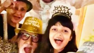 Inside Amitabh Bachchan-Jaya, Aishwarya Rai-Abhishek, Aaradhya’s goofy New Year celebrations at home, see pics