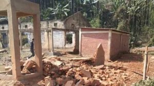 Bomb blasts damage school in Assam’s Hailakandi district near Mizoram border