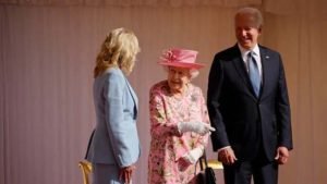 'Very gracious' queen 'reminded me of my mother': Joe Biden