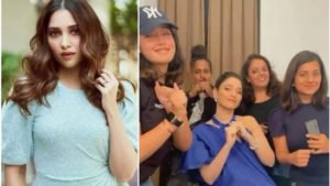 Tamannaah Bhatia hops on latest Instagram trend with her staff, watch video