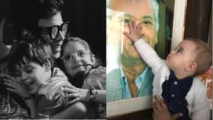 Karan Johar shares sweet old pic of his son Yash with dad Yash Johar