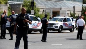 1 minor feared dead, cop among 3 injured in Washington DC shooting