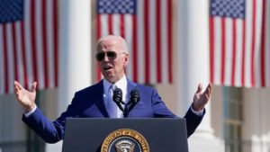 Watch: Joe Biden's latest gaffe- a rocky start and a counting problem