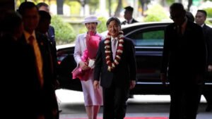 Japan's emperor, empress arrive in Indonesia for first state visit