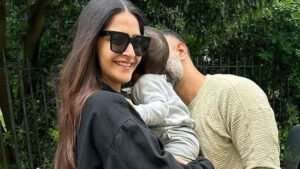Sonam Kapoor enjoys a day out with son Vayu in Notting Hill. See pics