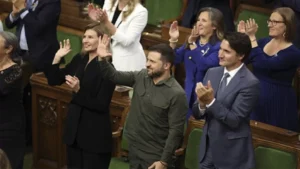 Canada House speaker apologizes for honouring Nazi veteran during Zelenskyy visit
