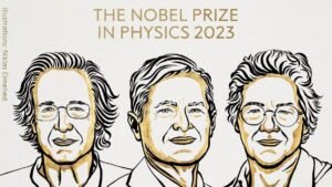Nobel Prize in Physics 2023: Pierre Agostini, Ferenc Krausz and Anne L’Huillier win for study of electron dynamics